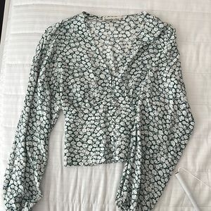 Summer long sleeve blouse